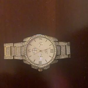 High Tec Watch With diamonds.